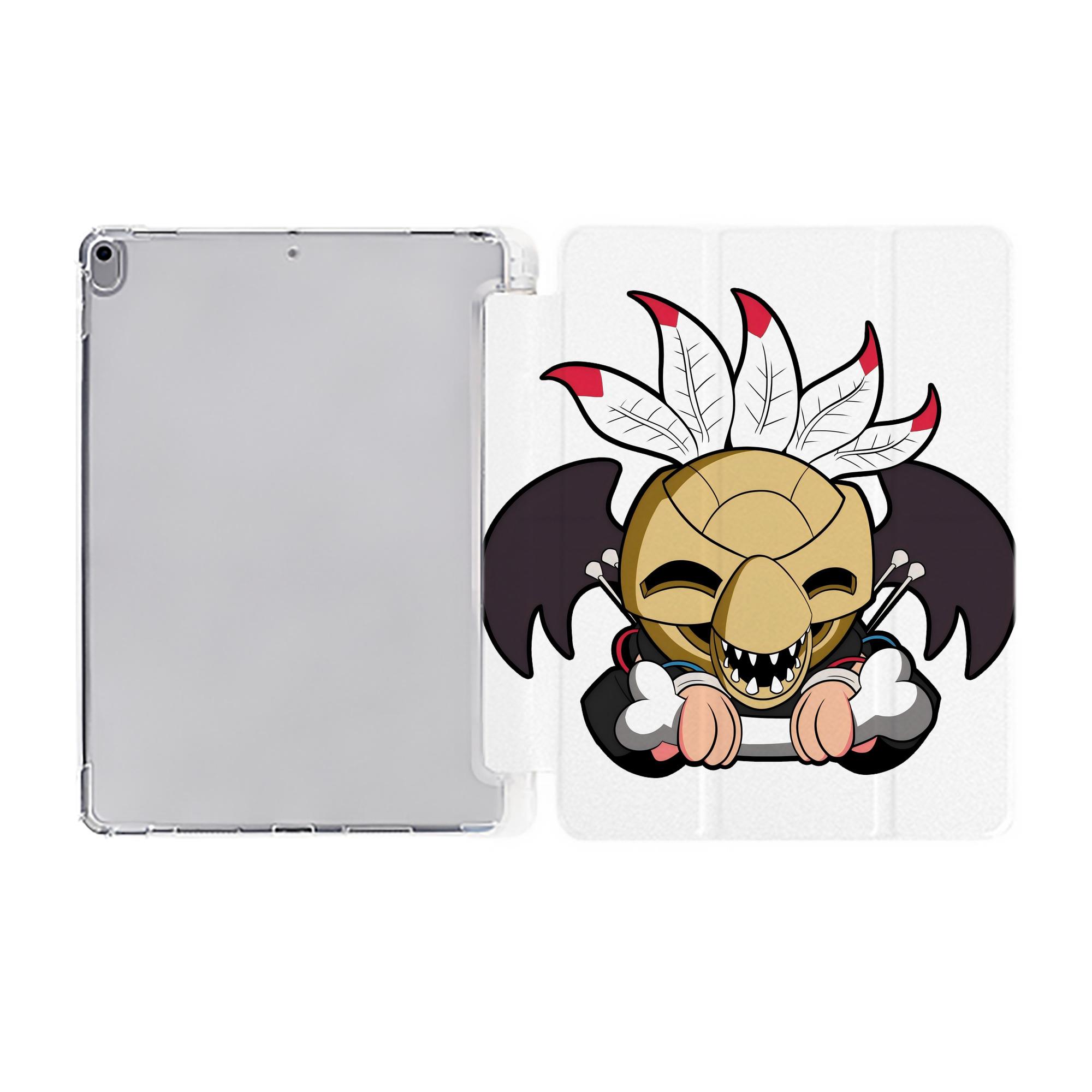 （画像用） ジョジョの奇妙な冒険 JoJo's Bizarre Adventure IPad ケース ペン収納付き 三つ折りスタンド PUレザー×シリコン 対応機種9.5/10.5/10.9インチ